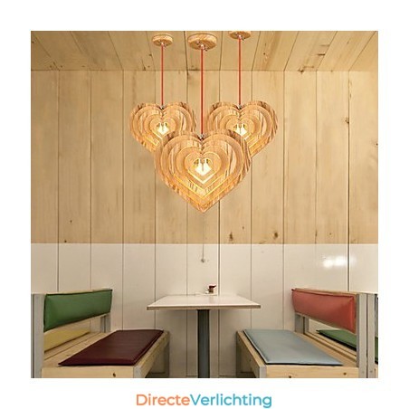 Kroonluchter Mini Stijl Lantaarn Hout Bamboe Kroonluchter Mini Stijl Lantaarn Hout Bamboe