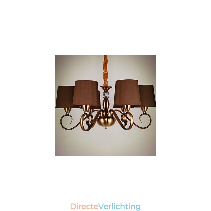 Rustieke Lodge Vintage Mini Stijl Gegalvaniseerde Metalen Kroonluchter