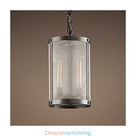 2-lichts hanglamp met transparante kap 2-lichts hanglamp met transparante kap