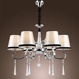 Modern Hedendaags Traditioneel Klassiek Rustiek Lodge Vintage Eiland Chroom Metalen Kroonluchter Eetkamer