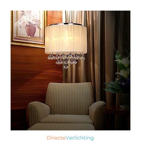 Elegante kristallen hanglamp met 4 lampen Elegante kristallen hanglamp met 4 lampen