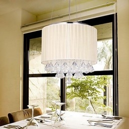 Elegante kristallen hanglamp met 4 lampen