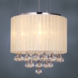 Elegante kristallen hanglamp met 4 lampen