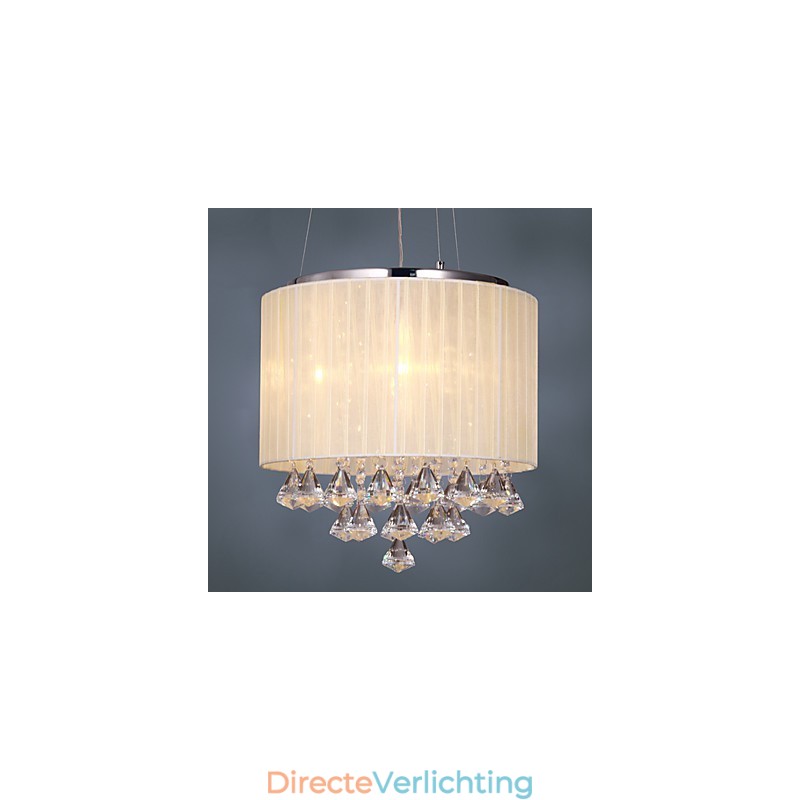 Elegante kristallen hanglamp met 4 lampen