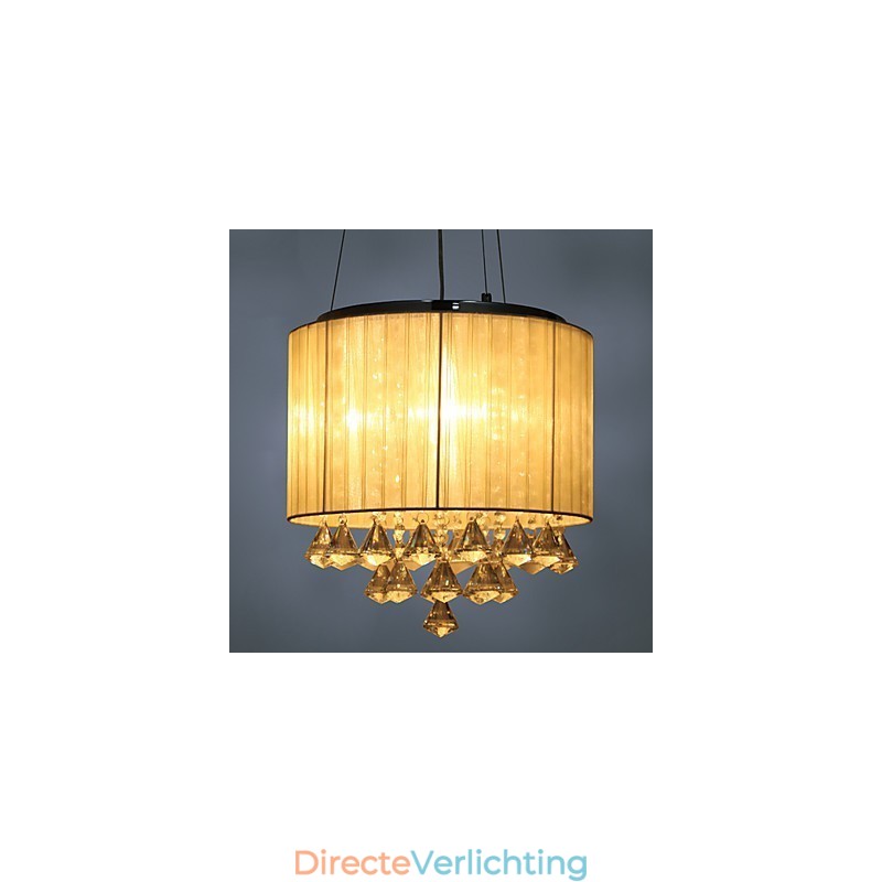 Elegante kristallen hanglamp met 4 lampen