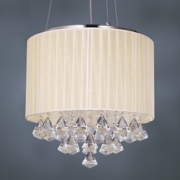 Elegante kristallen hanglamp met 4 lampen