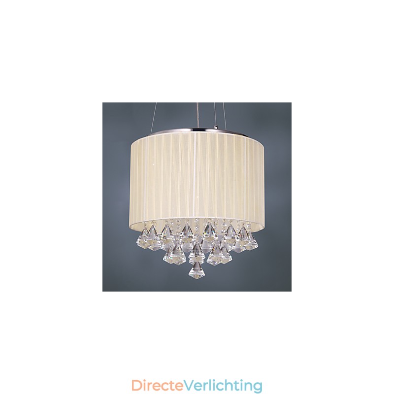 Elegante kristallen hanglamp met 4 lampen