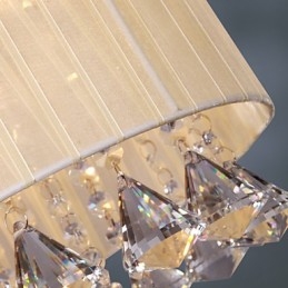 Elegante kristallen hanglamp met 4 lampen