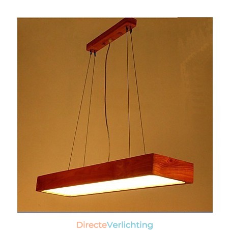 Eenvoudige hoogwaardige hanglamp van massief hout Eenvoudige hoogwaardige hanglamp van massief hout