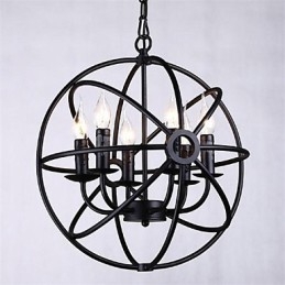 Mini Stijl Kroonluchter Hanglamp Modern Hedendaags Traditioneel Klassiek Rustiek Lodge Retro Lantaarn Landelijk Globe