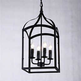 Moderne eigentijdse traditionele klassieke rustieke lodge retro lantaarn land globe mini stijl metalen hanglamp