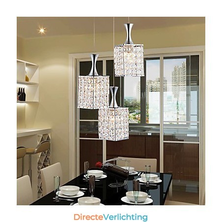 3 lampen metalen frame K9 kristallen kroonluchter hanglamp stuurlamp 3 lampen metalen frame K9 kristallen kroonluchter hanglamp stuurlamp