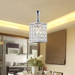 3 lampen metalen frame K9 kristallen kroonluchter hanglamp stuurlamp