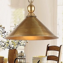 Puur messing hanglamp Mini-stijl Traditioneel klassiek metaal