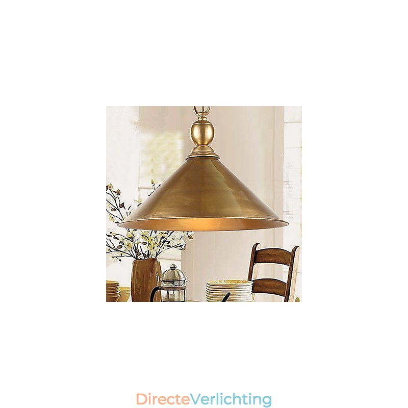 Puur messing hanglamp Mini-stijl Traditioneel klassiek metaal