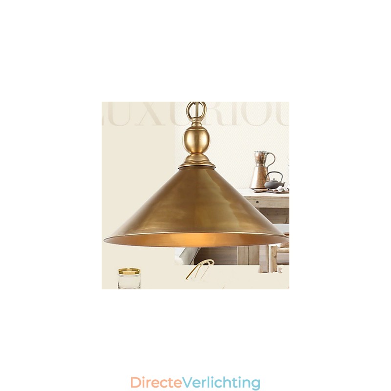 Puur messing hanglamp Mini-stijl Traditioneel klassiek metaal
