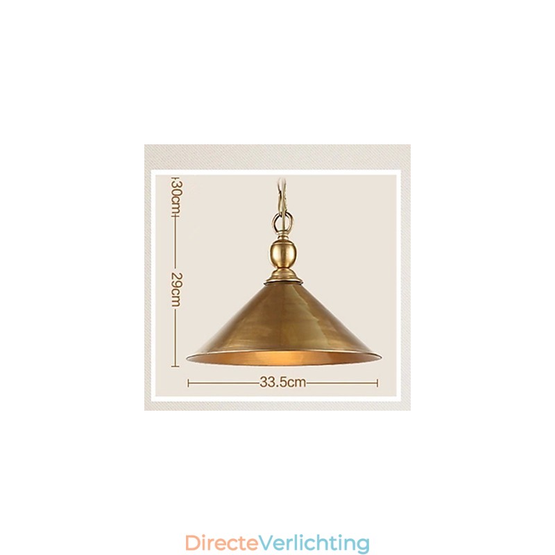 Puur messing hanglamp Mini-stijl Traditioneel klassiek metaal