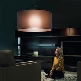 Klassieke stijl ijzeren plafondlamp met kap
