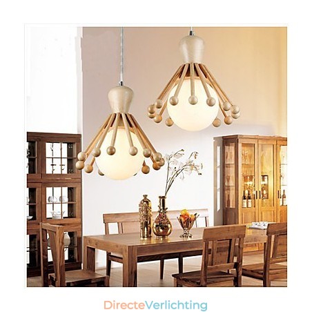 Tuinhouten kroonluchter Eenvoudige Scandinavische houten kroonluchter 2 Tuinhouten kroonluchter Eenvoudige Scandinavische houten kroonluchter 2