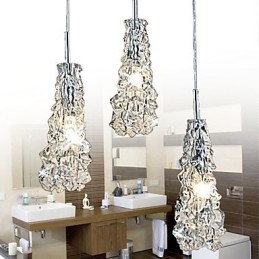 Tradition Classic Transparant glas 3-lichts kroonluchter