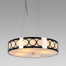 Kristallen plafondlamp met 4 lampen