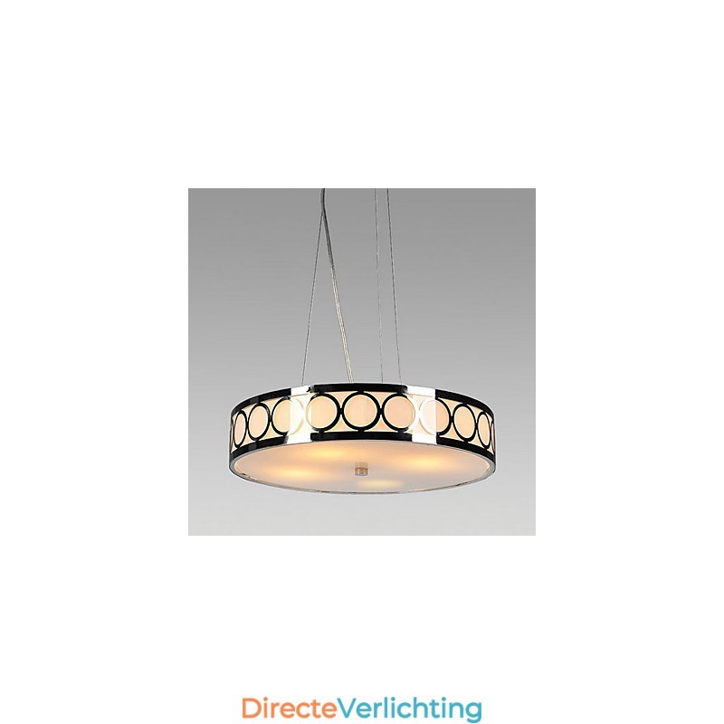 Kristallen plafondlamp met 4 lampen