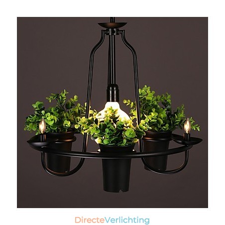Moderne, eigentijdse decoratieve design hanglamp (planten niet inbegrepen) Moderne, eigentijdse decoratieve design hanglamp (planten niet inbegrepen)