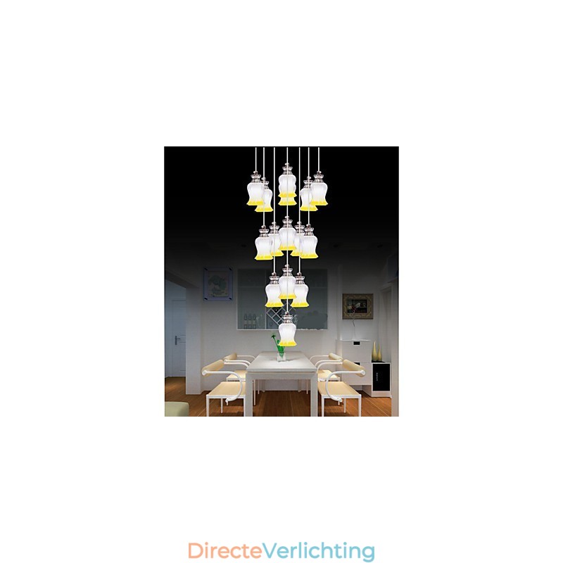 Restaurant 15 Hoofd Van Moderne Eenvoudige Kristallen Hanger Hanger