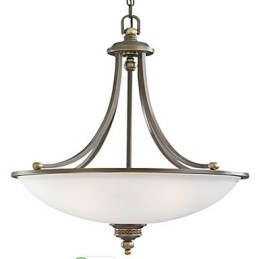 Rustieke Lodge Bronzen Metalen Hanglamp