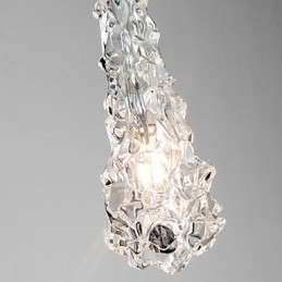 Tradition Classic Transparant glas 3-lichts kroonluchter