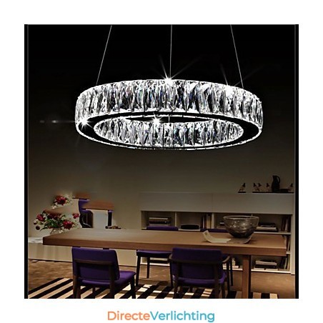 Kristallen kroonluchterverlichting Verlichting Moderne enkele ringen K9 Grote kristallen plafondlampen voor binnen Kristallen kroonluchterverlichting Verlichting Moderne enkele ringen K9 Grote kristallen plafondlampen voor binnen
