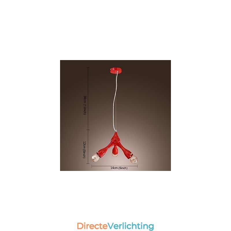 Plafondlamp met 3 lampen