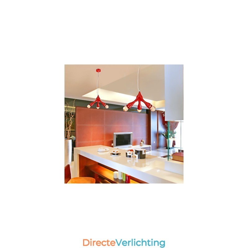 Plafondlamp met 3 lampen