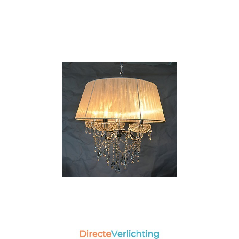 Dainty Chic 5-lichts hanglamppatroon met bloesem