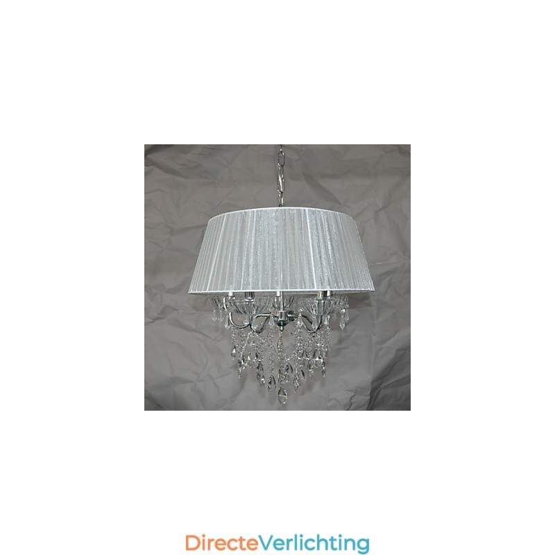 Dainty Chic 5-lichts hanglamppatroon met bloesem
