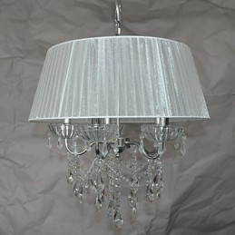 Dainty Chic 5-lichts hanglamppatroon met bloesem