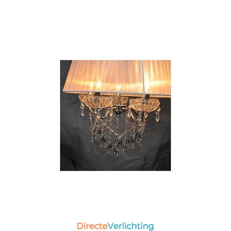 Dainty Chic 5-lichts hanglamppatroon met bloesem
