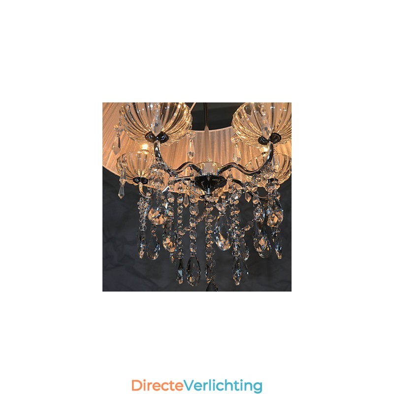Dainty Chic 5-lichts hanglamppatroon met bloesem