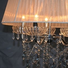 Dainty Chic 5-lichts hanglamppatroon met bloesem