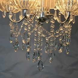 Dainty Chic 5-lichts hanglamppatroon met bloesem