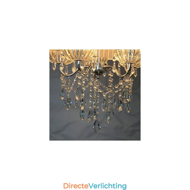 Dainty Chic 5-lichts hanglamppatroon met bloesem