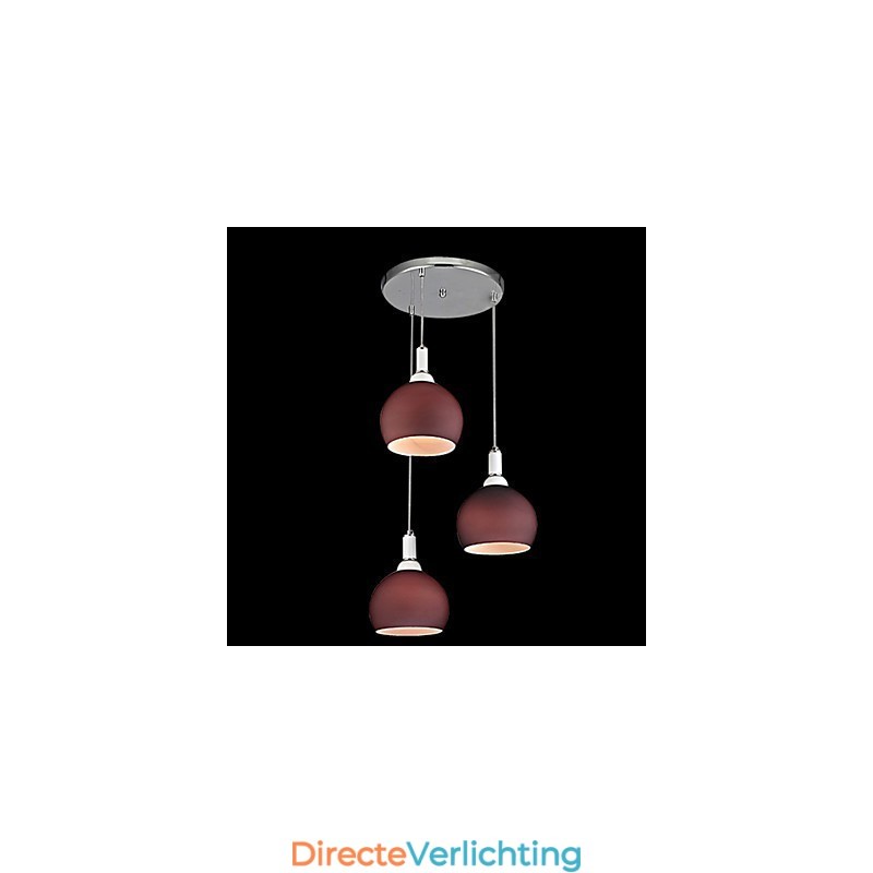 Moderne, eigentijdse mini-stijl gegalvaniseerde hanglamp