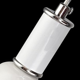 Moderne, eigentijdse mini-stijl gegalvaniseerde hanglamp