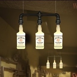 Winkelcentrum Glazen Fles Fles Hanglamp