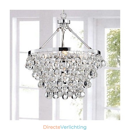 Traditionele klassieke kristallen chromen metalen kroonluchter Traditionele klassieke kristallen chromen metalen kroonluchter