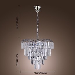 Luxe kristallen kroonluchter