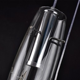 Moderne, eigentijdse mini-stijl gegalvaniseerde metalen hanglamp voor kinderen