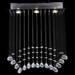 Traditionele klassieke kristalchroom metalen inbouw