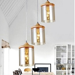 Glazen kunst kleine hanglamp licht