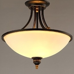 Moderne, eigentijdse mini-stijl gegalvaniseerde metalen kroonluchter